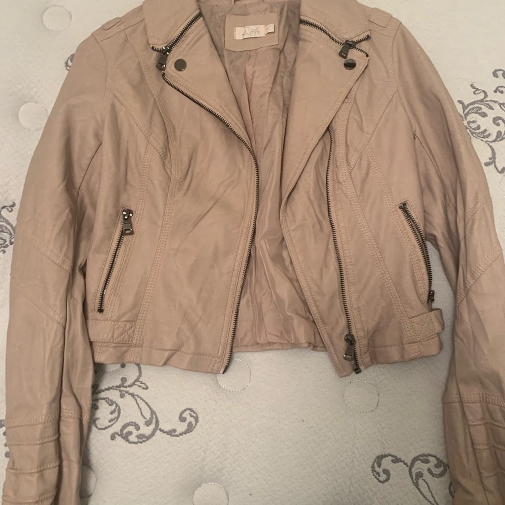 Leather jacket